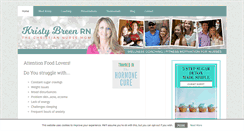 Desktop Screenshot of kristybreen.com